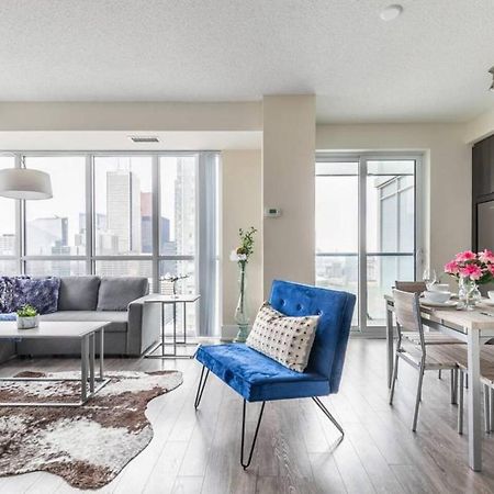 Stunning Views Of Downtown - Luxury High Rise With King Bed! Villa Торонто Екстериор снимка