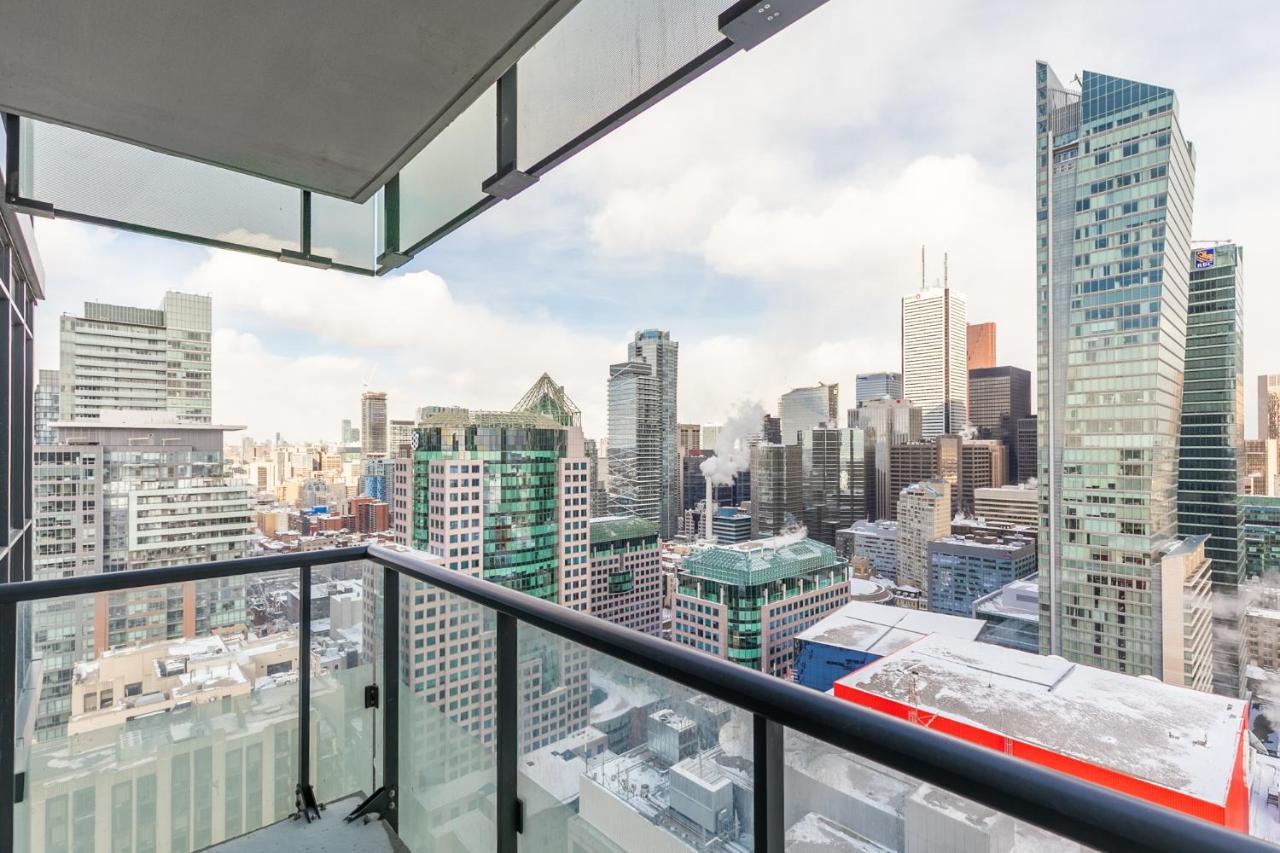 Stunning Views Of Downtown - Luxury High Rise With King Bed! Villa Торонто Екстериор снимка